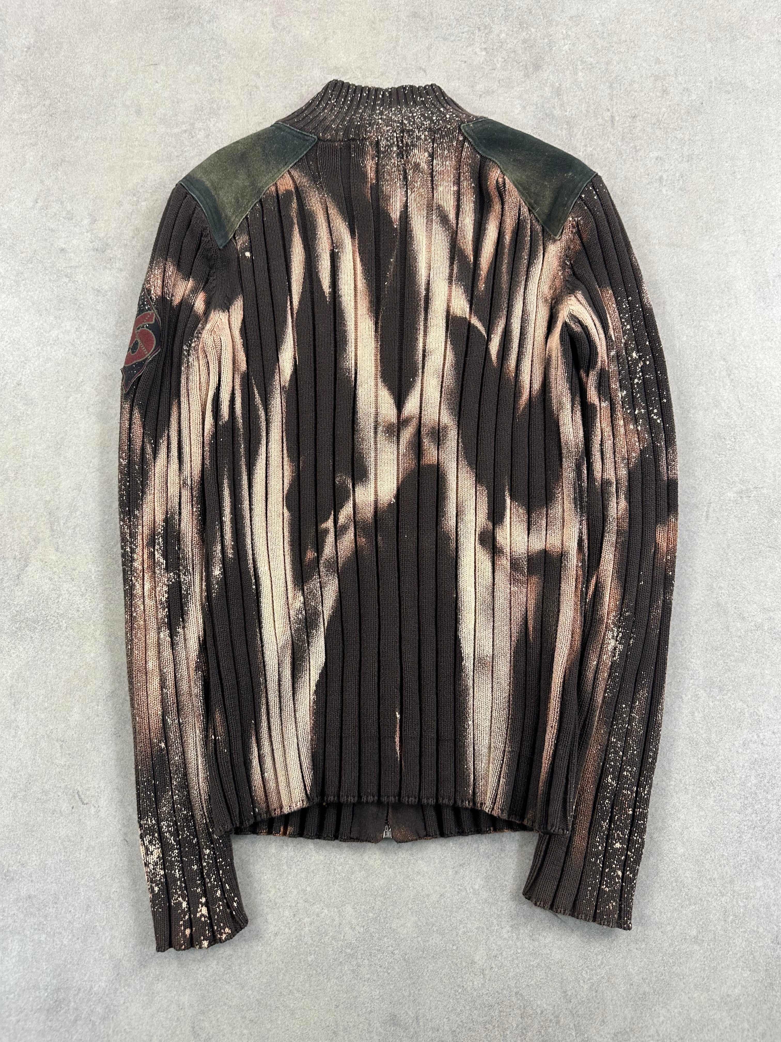 Knitted sweater vintage y2k custom (L)