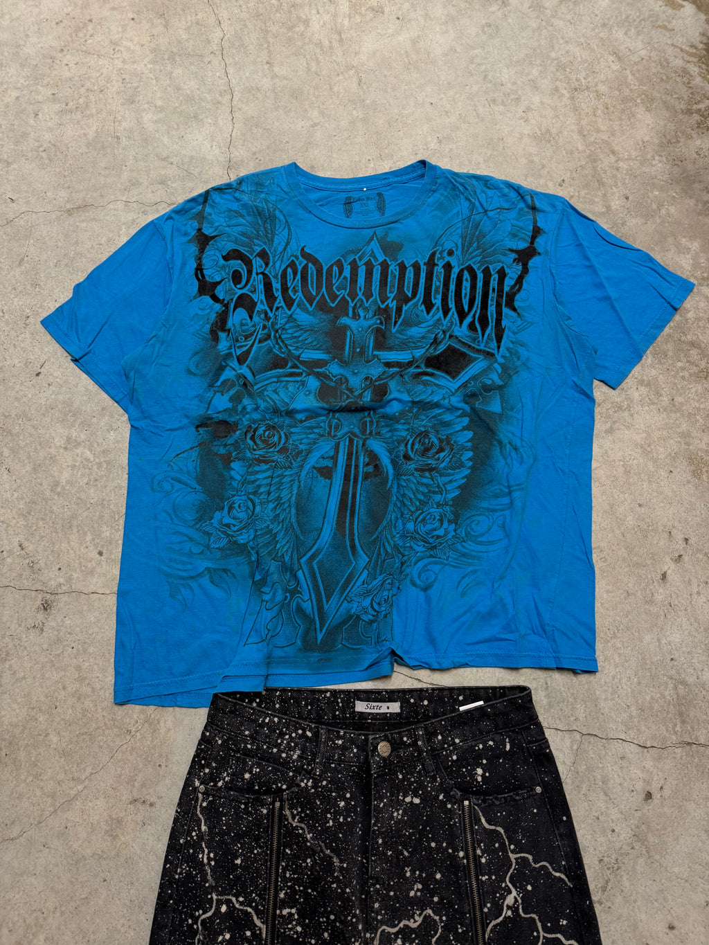 Vintage Redemption Y2k T-Shirt (XXL)