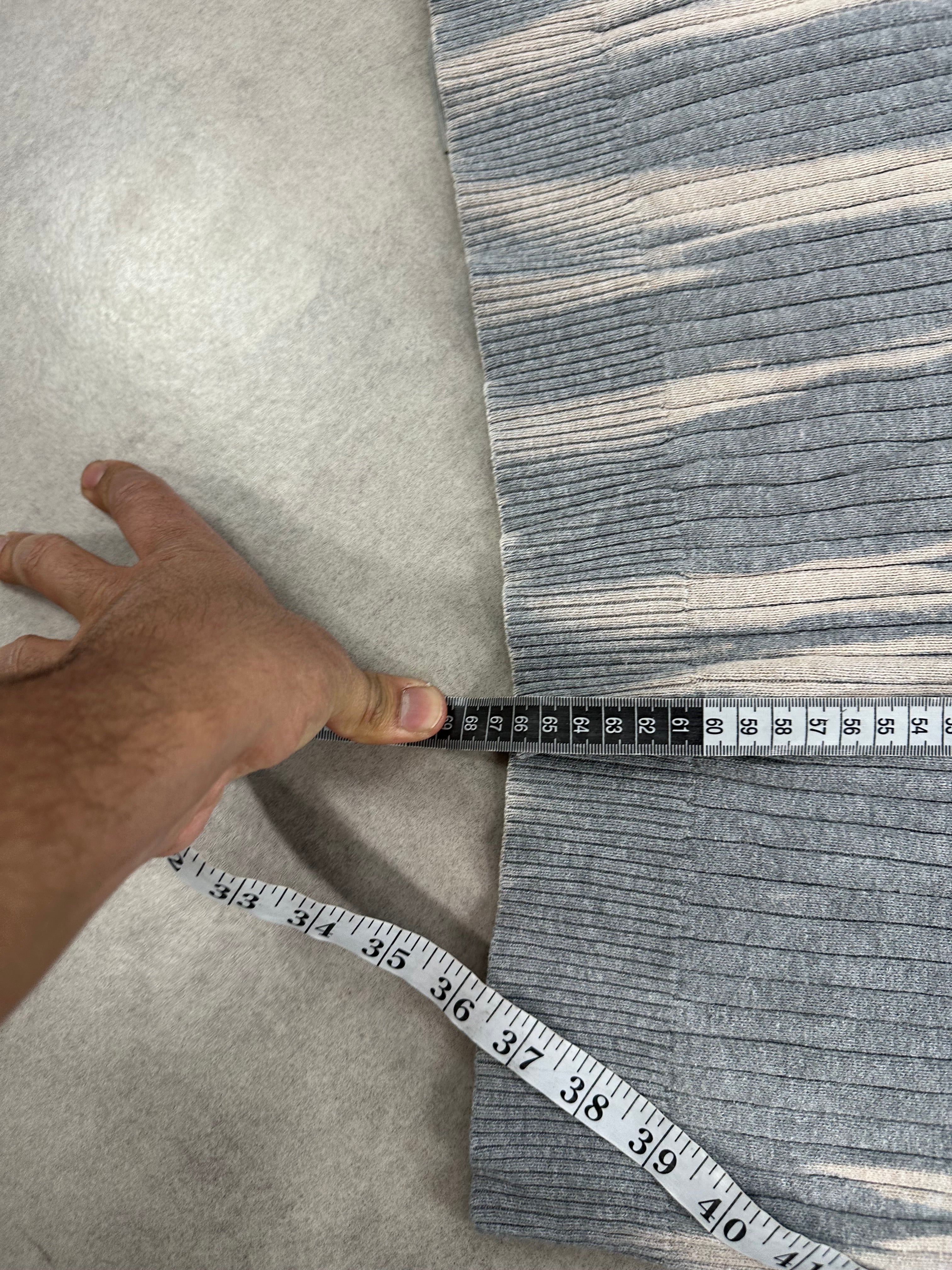 Calvin Klein mid zip knitted sweater custom Y2K (XL)