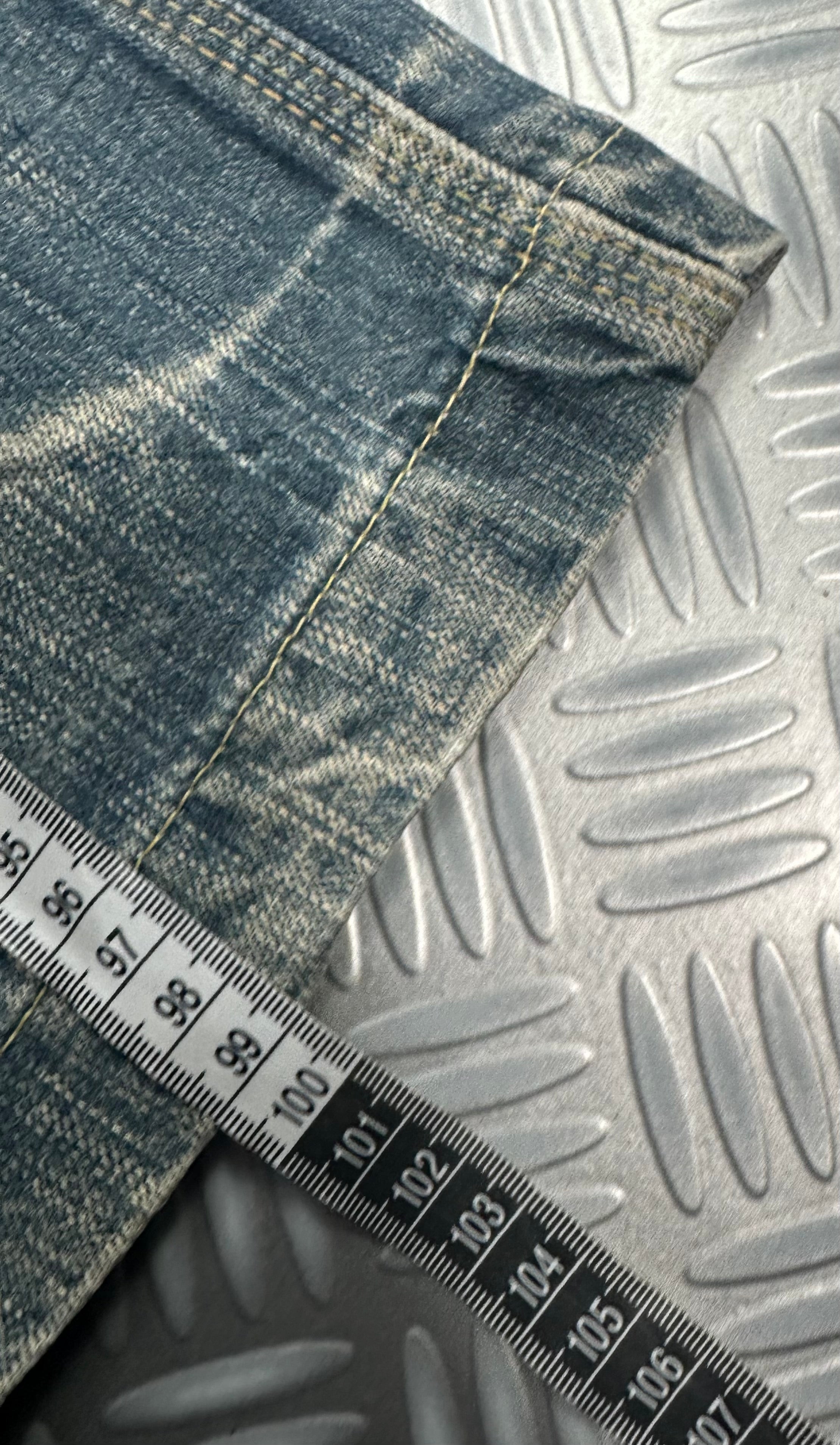 Flared jeans y2k 00’s multipocket made in Japan (M)