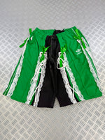 Coquette baggy jorts handmade y2k ( XS, S, M, L, XL)