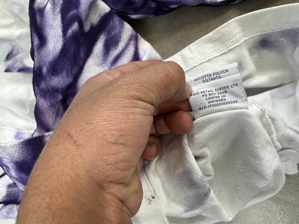 Vintage Polo Ralph Lauren Y2k Longsleeve Polo custom (M)