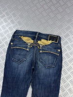 Flared jeans robins jean vintage y2k (35)