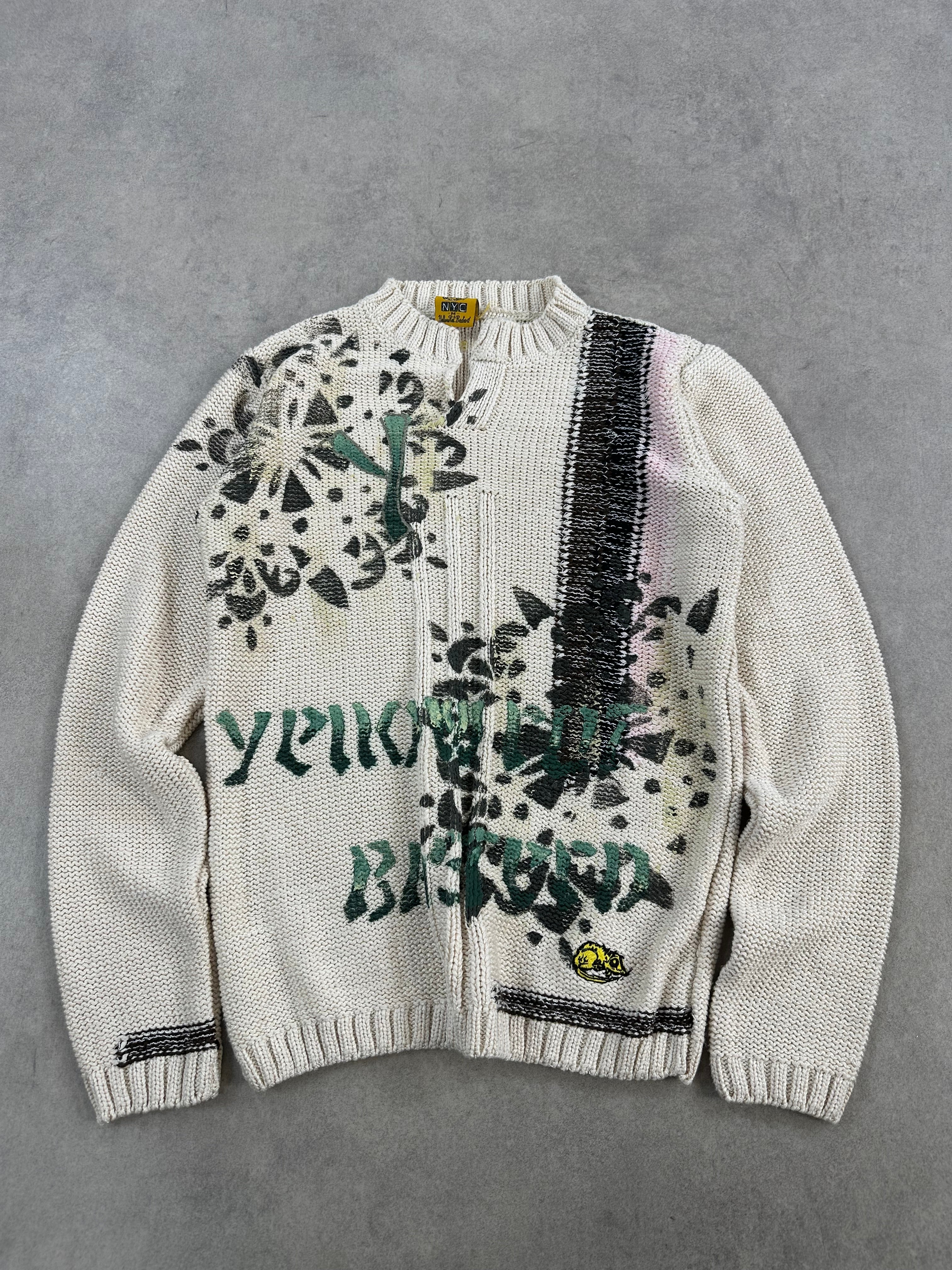 Knitted sweater y2k vintage 00’s (M)