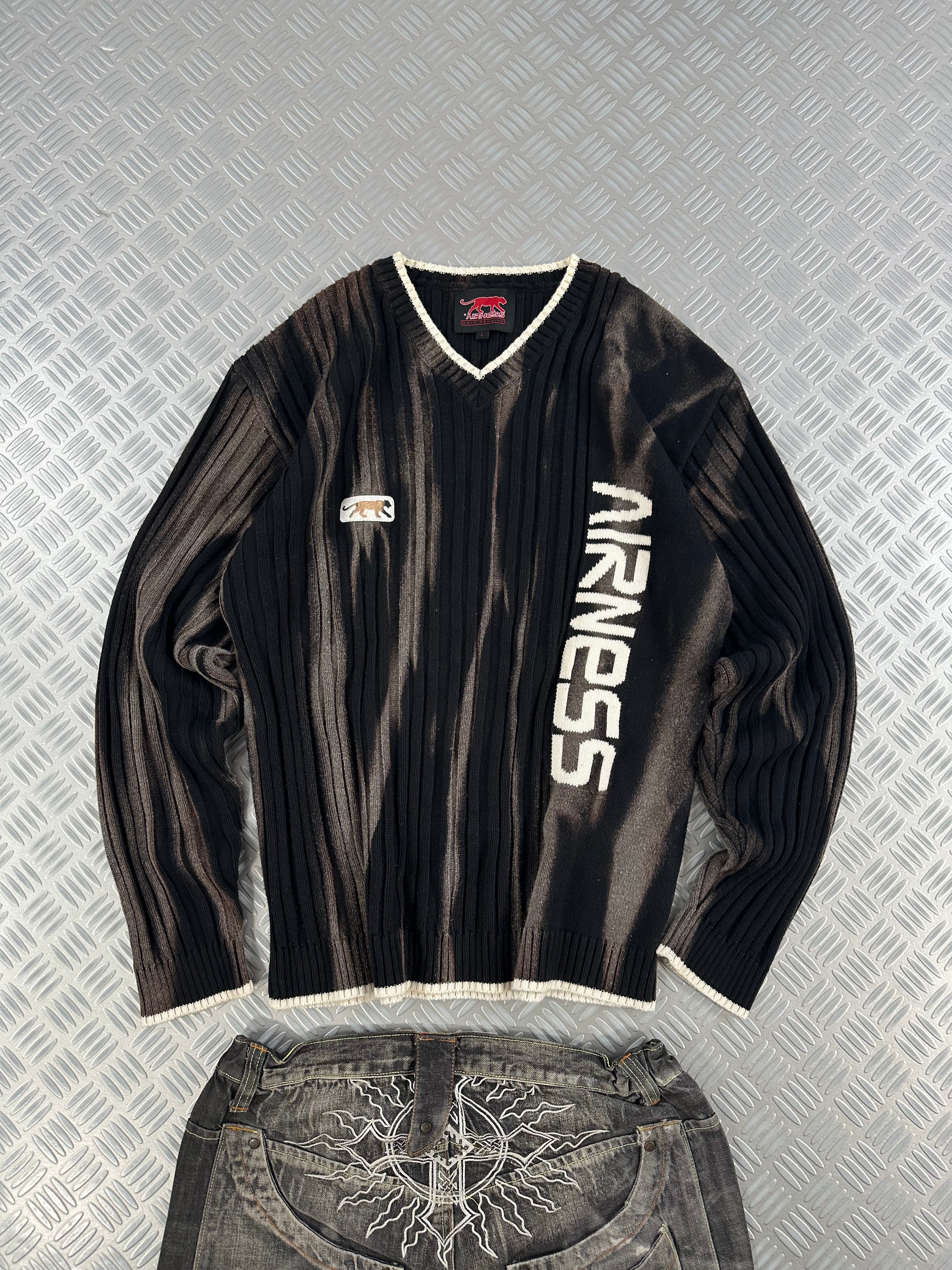 Knitted sweater y2k custom 00’s (L)
