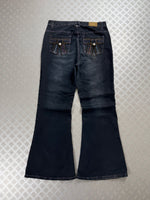 Vintage Y2K Japanese Boot cut Jeans (40)
