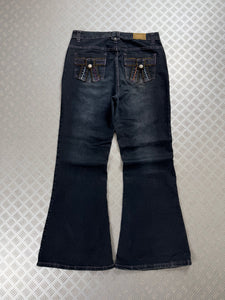 Vintage Y2K Japanese Boot cut Jeans (40)
