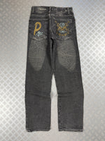 Vintage Tribal y2k Japanese Jeans (36)