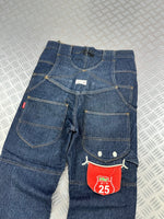 Vintage Japanese jeans up smile y2k (42)