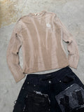 Vintage Knitted Bleached sweater (L)