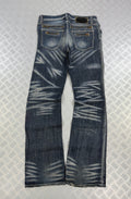 Vintage Japanese bootcut faded jeans (M)