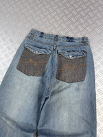 Baggy denim jeans vintage lrg embroidered (40)