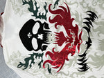 Vintage graphic shirt red ape tribal printed (XL)