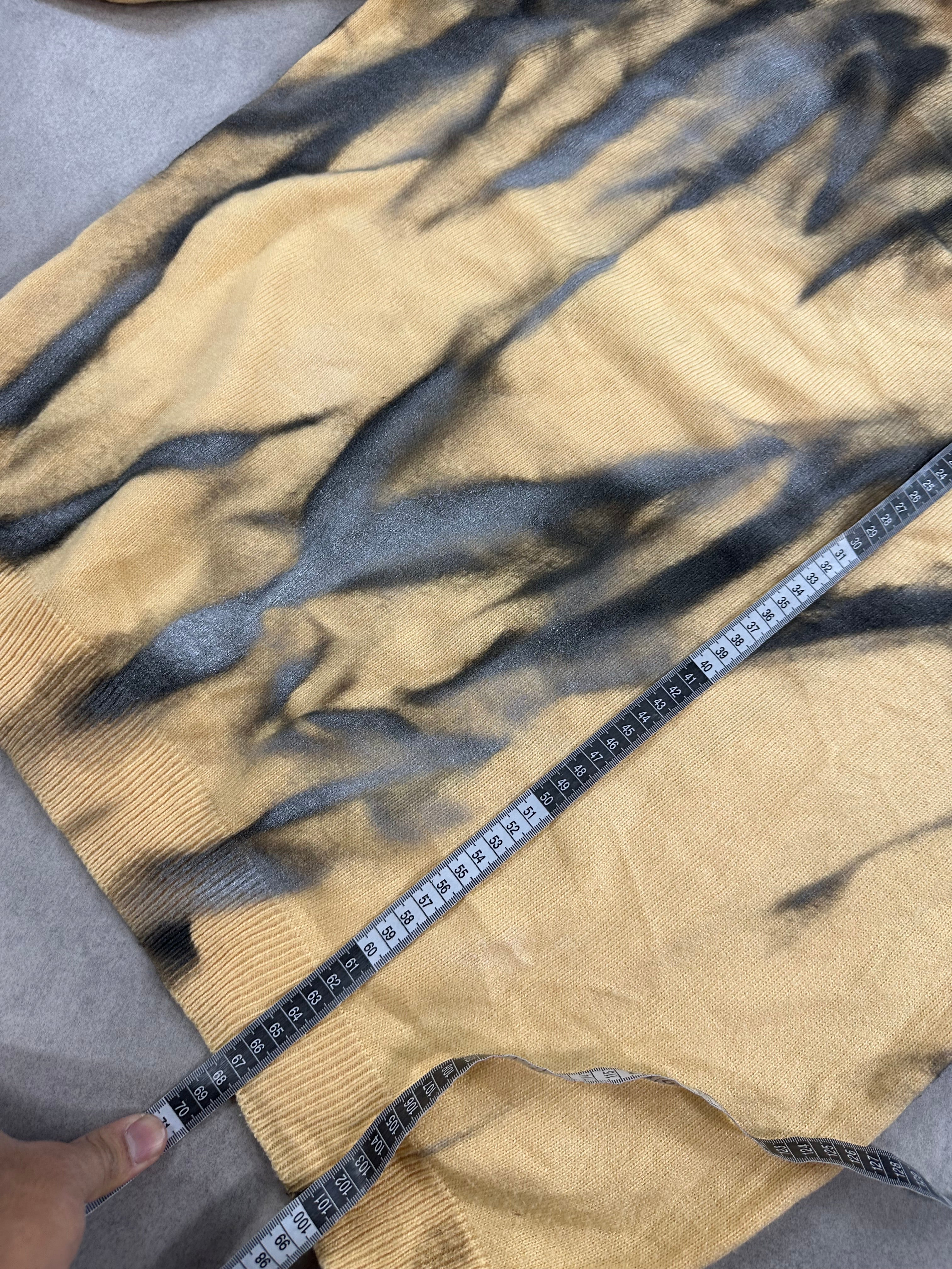 Y2k custom sweater knitted (M)