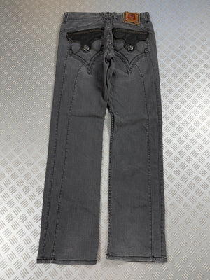 Vintage Tribal y2k Japanese Jeans (40)