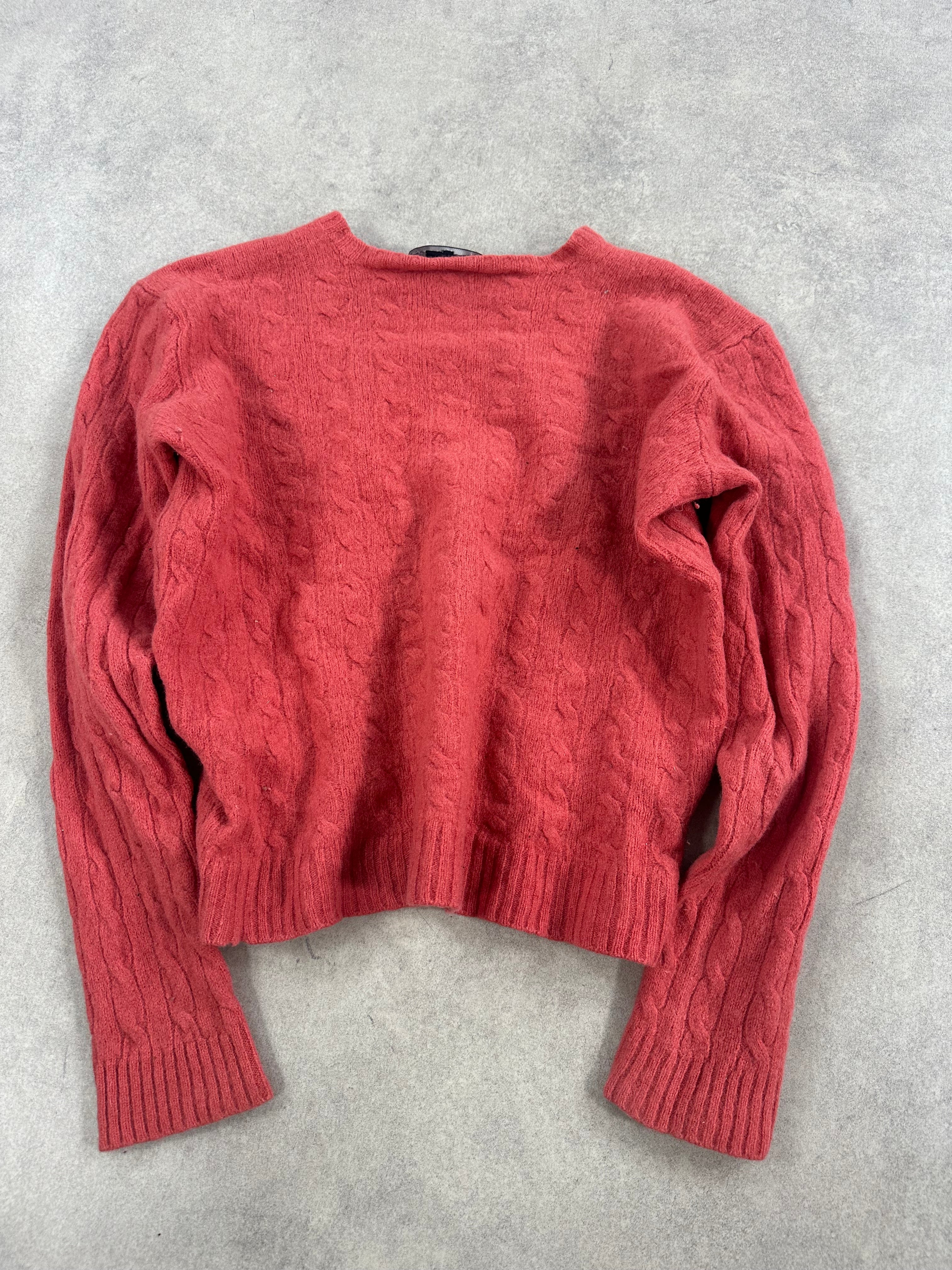 Vintage polo Ralph Lauren knitted sweater women (L)
