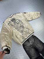 Vintage bomber jacket veezo wear embroidered (XL)