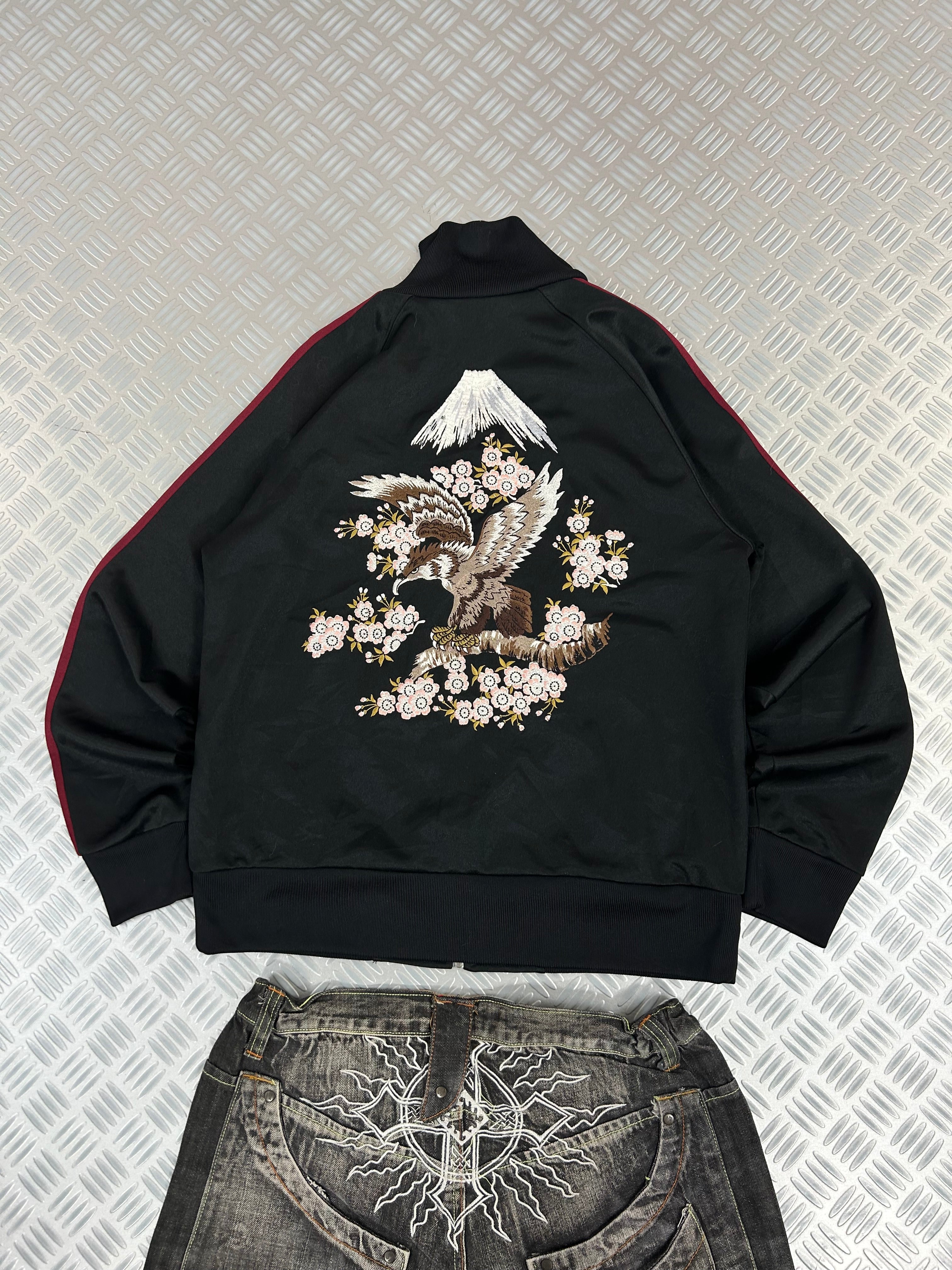 Vintage branded Japanese bomber jacket (L)