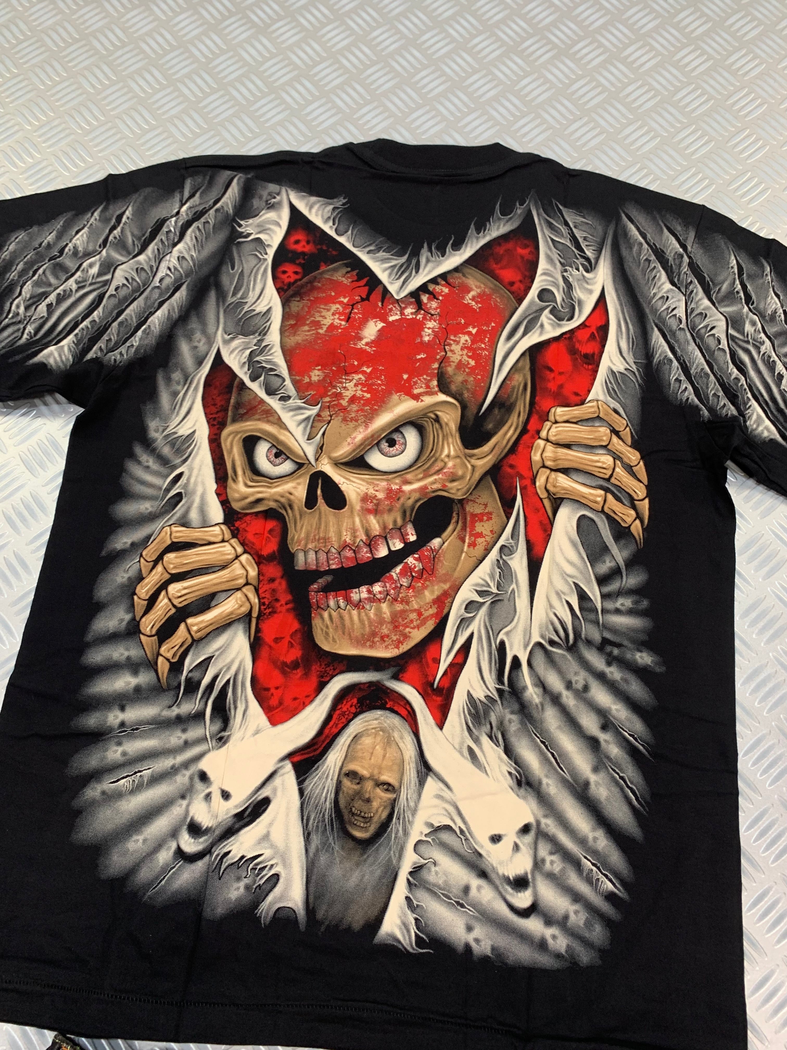 Red Skull y2k Rock Eagle T-shirt