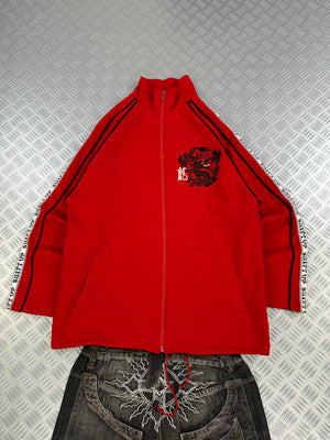 Japanese shift up jacket shibuya culture 90’s (L)