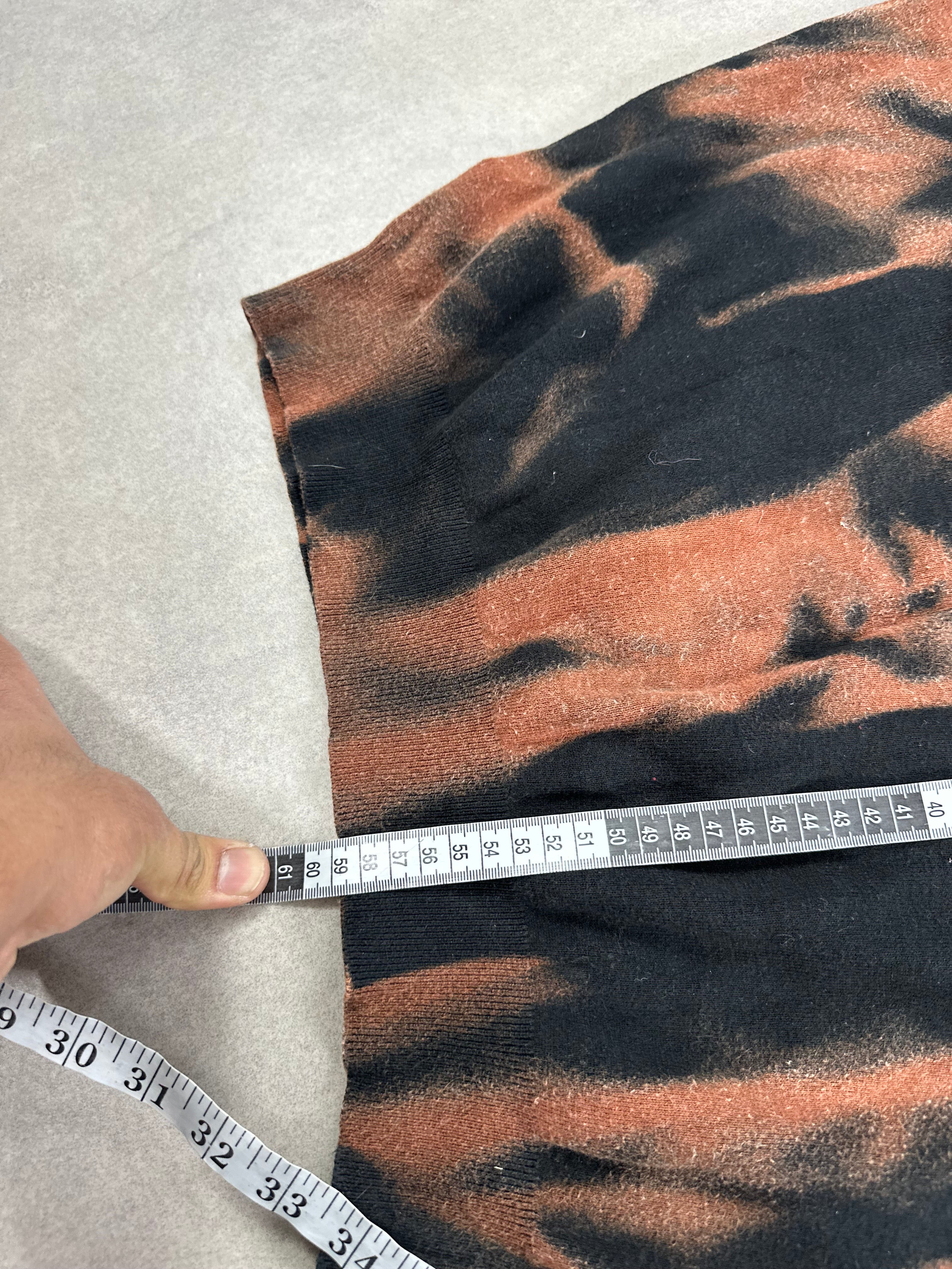 Vintage Polo Ralph Lauren Y2k Knitted Bleached Sweater custom (L)