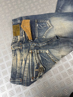 Vintage Y2K Flared Japanese Jeans (39)