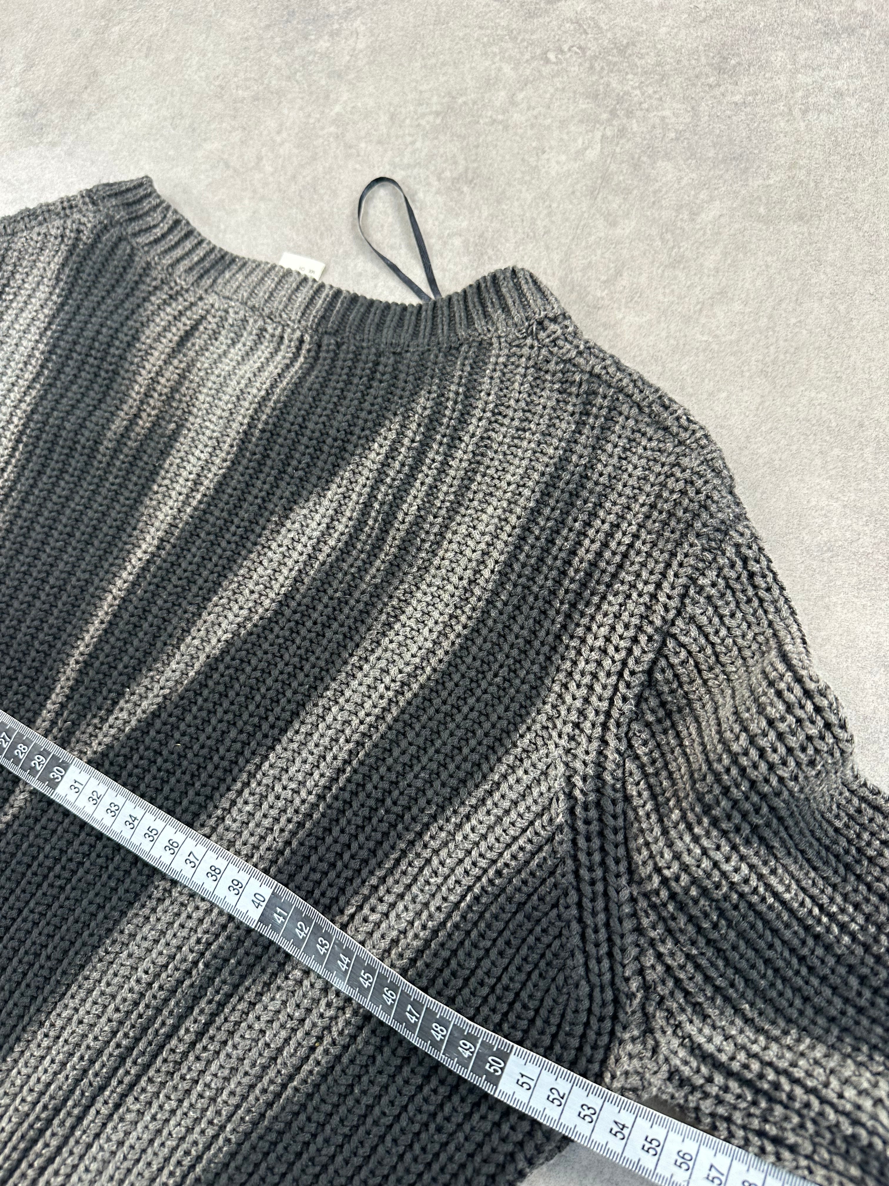 Y2K custom knitted sweater crop women (s)