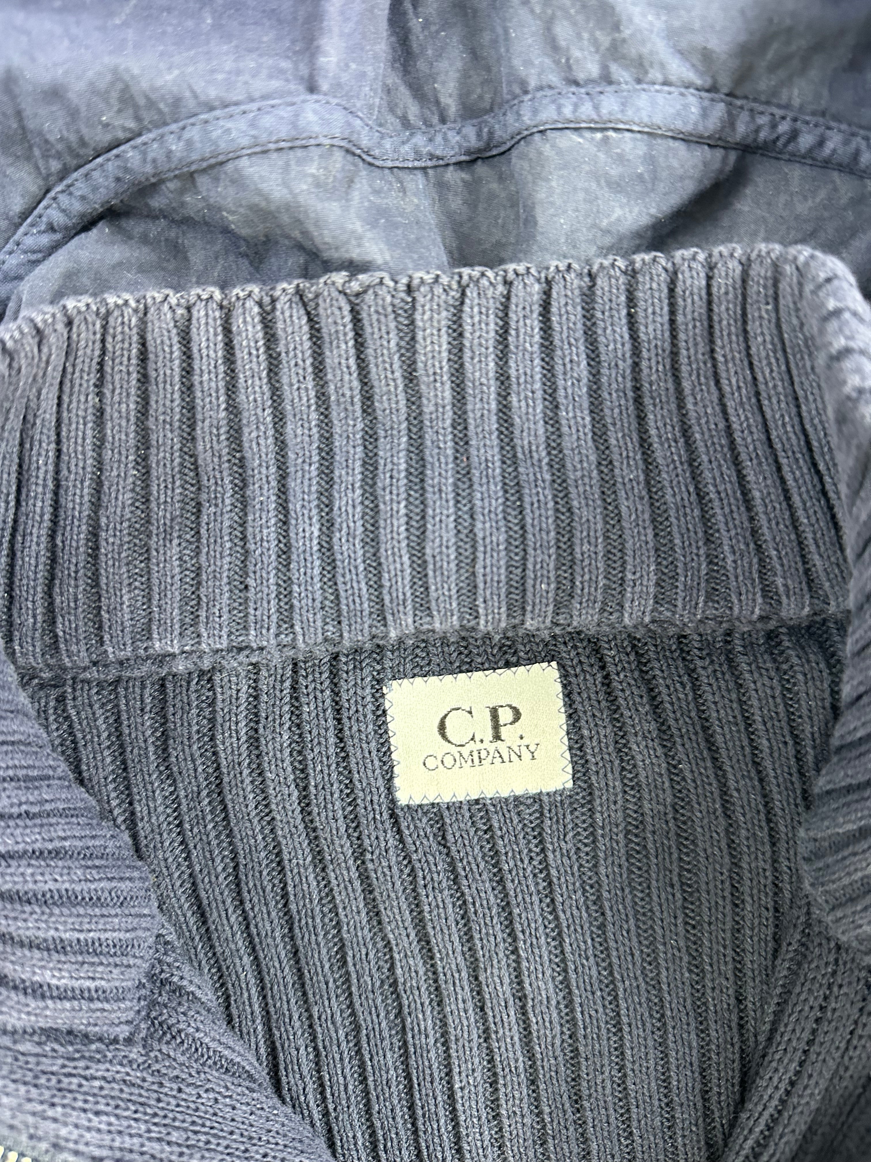 Knitted hooded sweater cp company vintage y2k