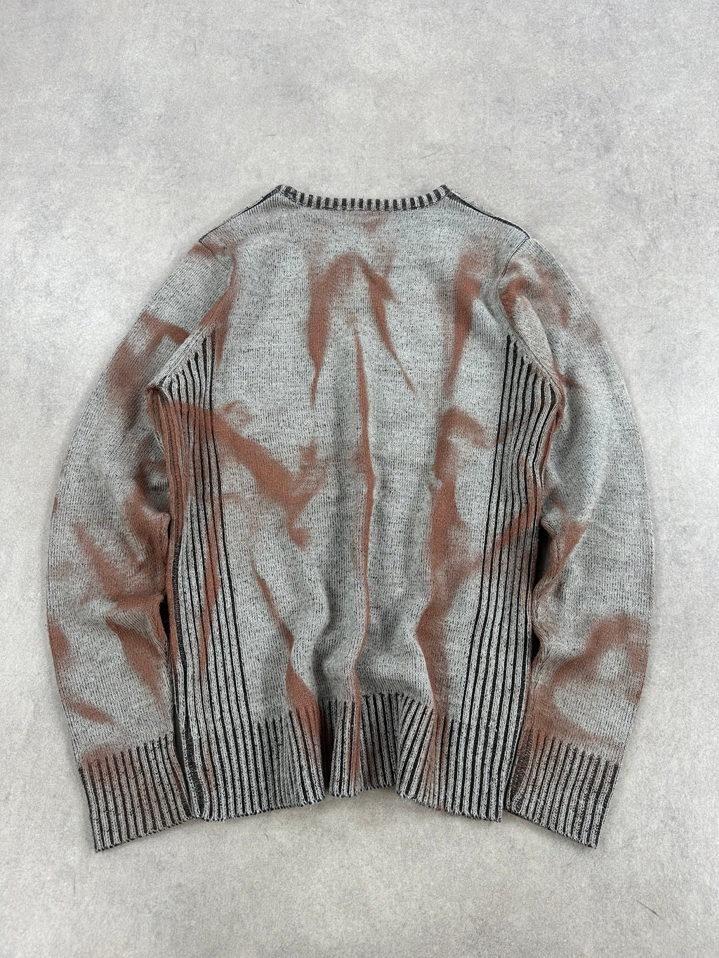 Knitted sweater custom y2k 00’s (M)