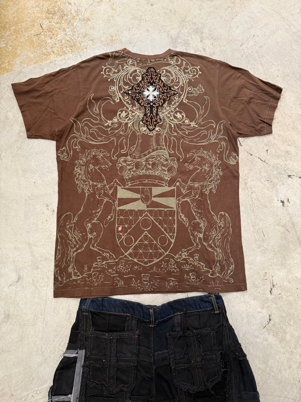 Vintage Redemption Y2k Affliction style T-Shirt (XL)