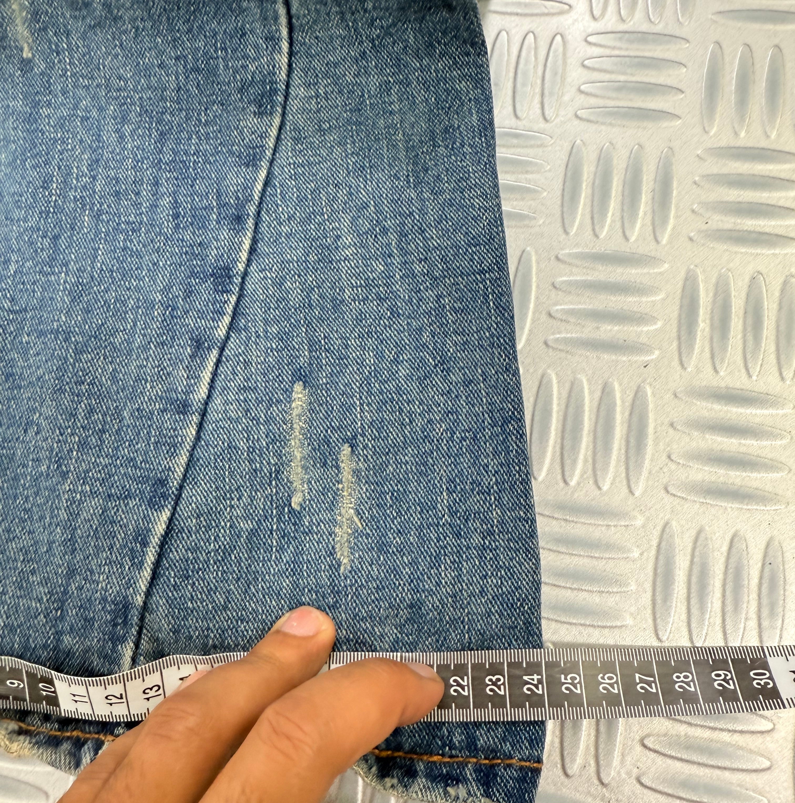 Vintage Japanese flared jeans  faded (M)