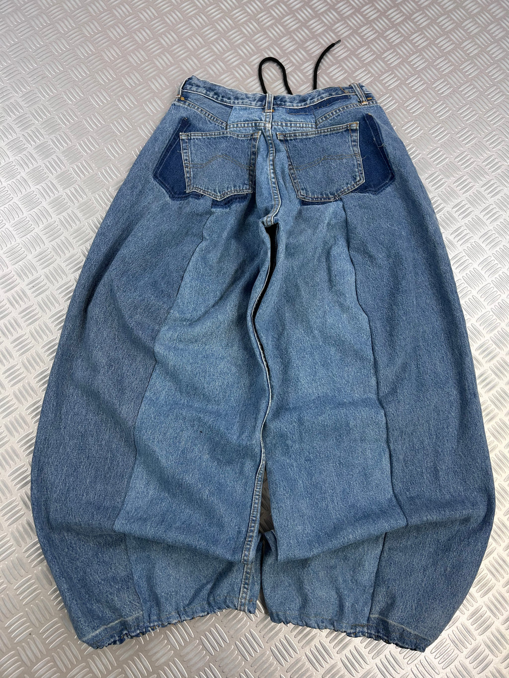 Handmade baggy ballon jeans parachute (42)