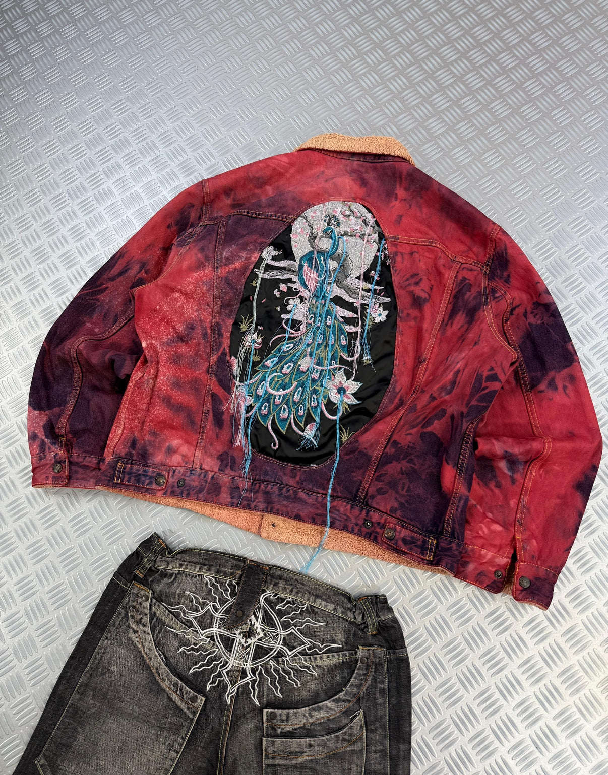 Vintage Levis Bombardier Flared Jacket custom (XL)