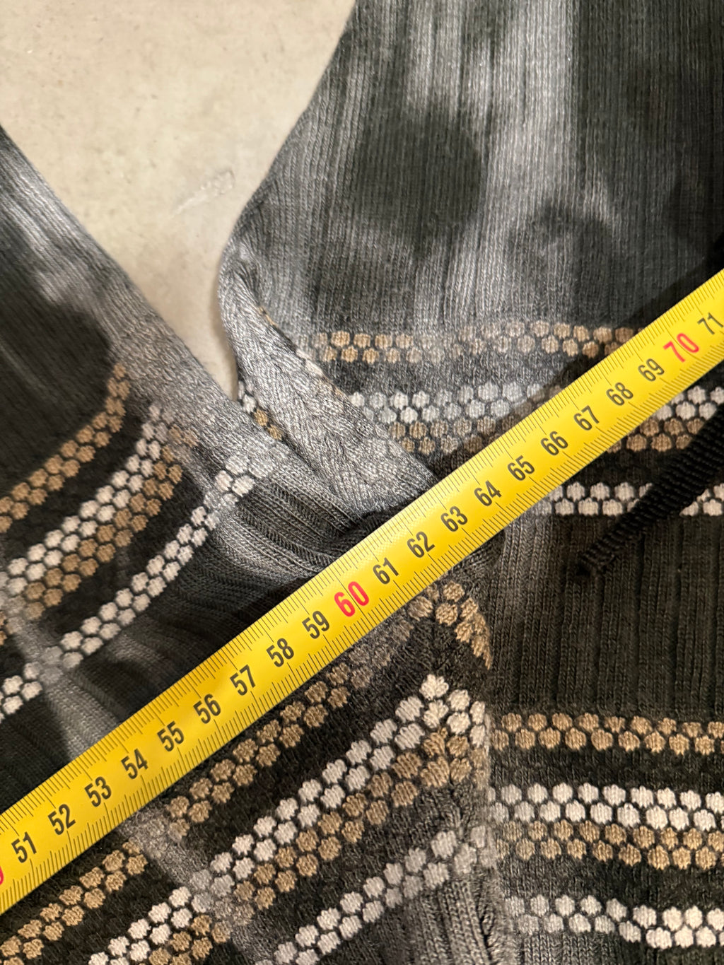 Vintage Y2k Knitted Sweater custom (M)