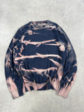 Vintage Tommy Hilfiger Y2k Bleached Knitted Sweater custom (L)
