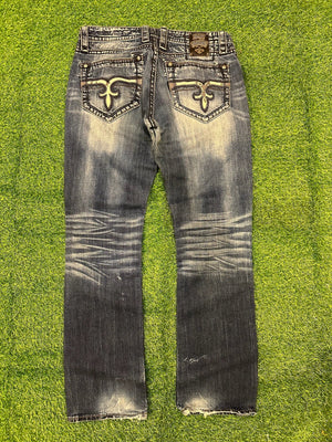 Rock Revival Bleached Jeans