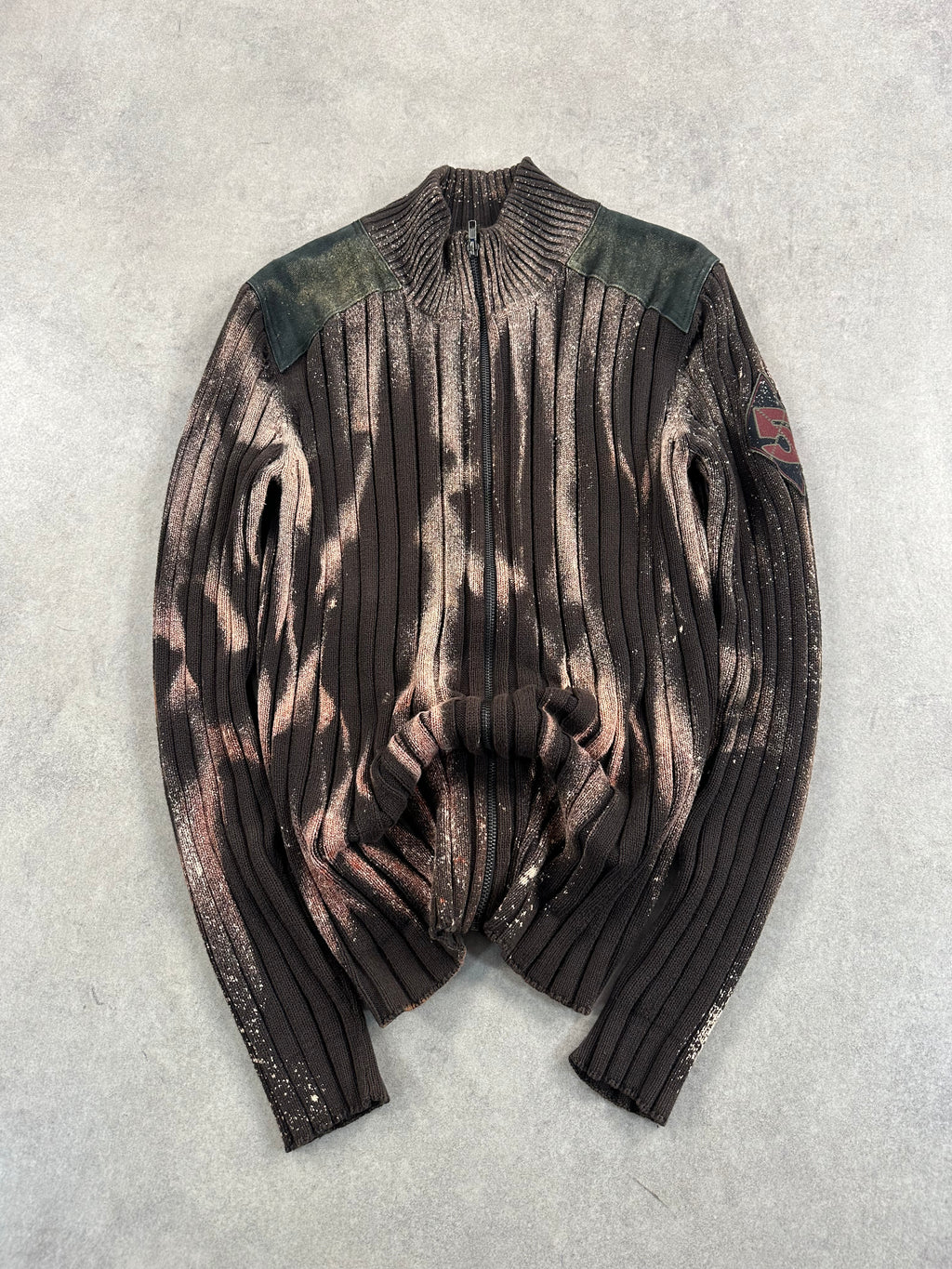 Knitted sweater vintage y2k custom (L)