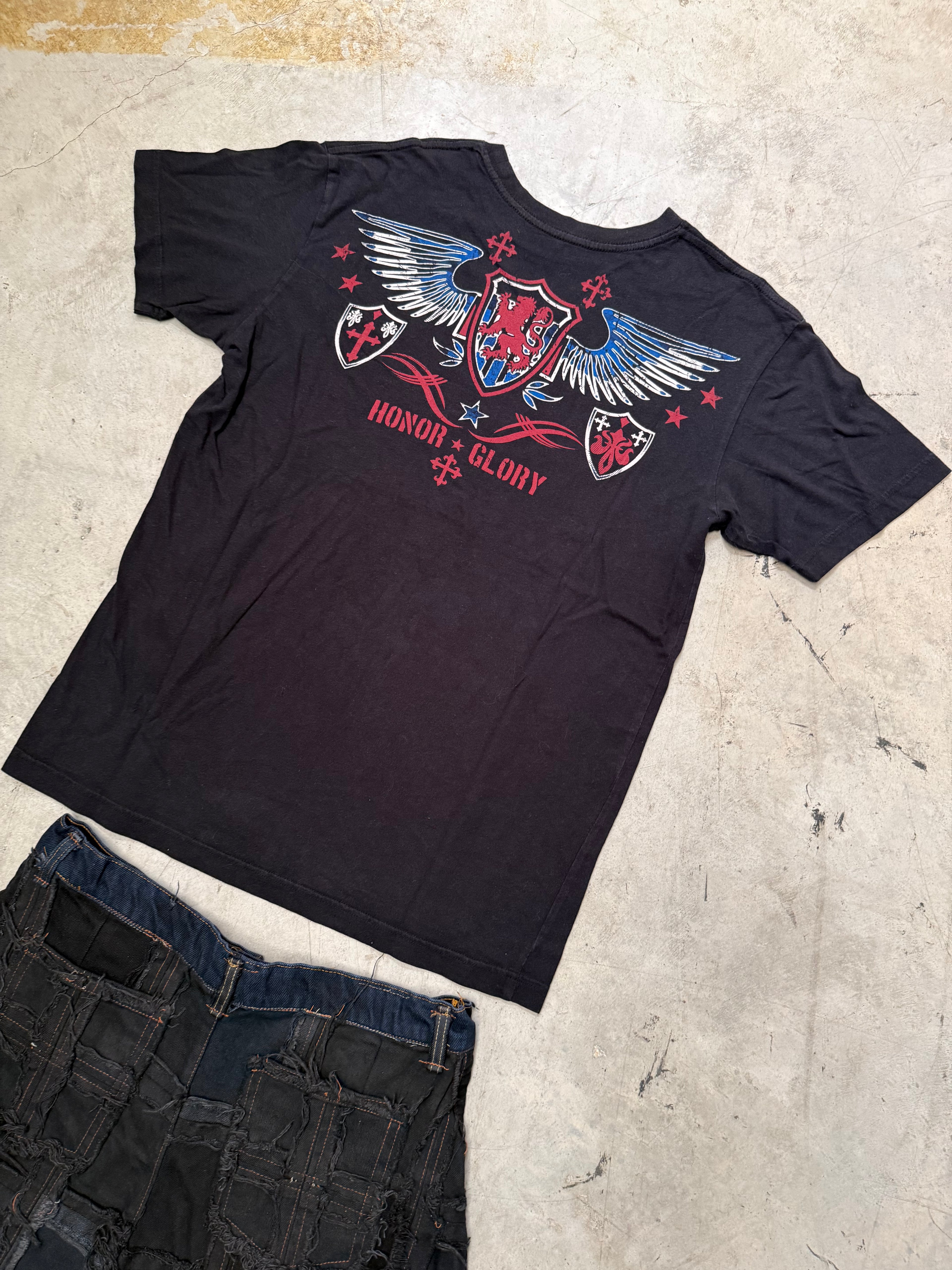 Vintage Y2k Affliction style Xtreme Couture T-Shirt (M)