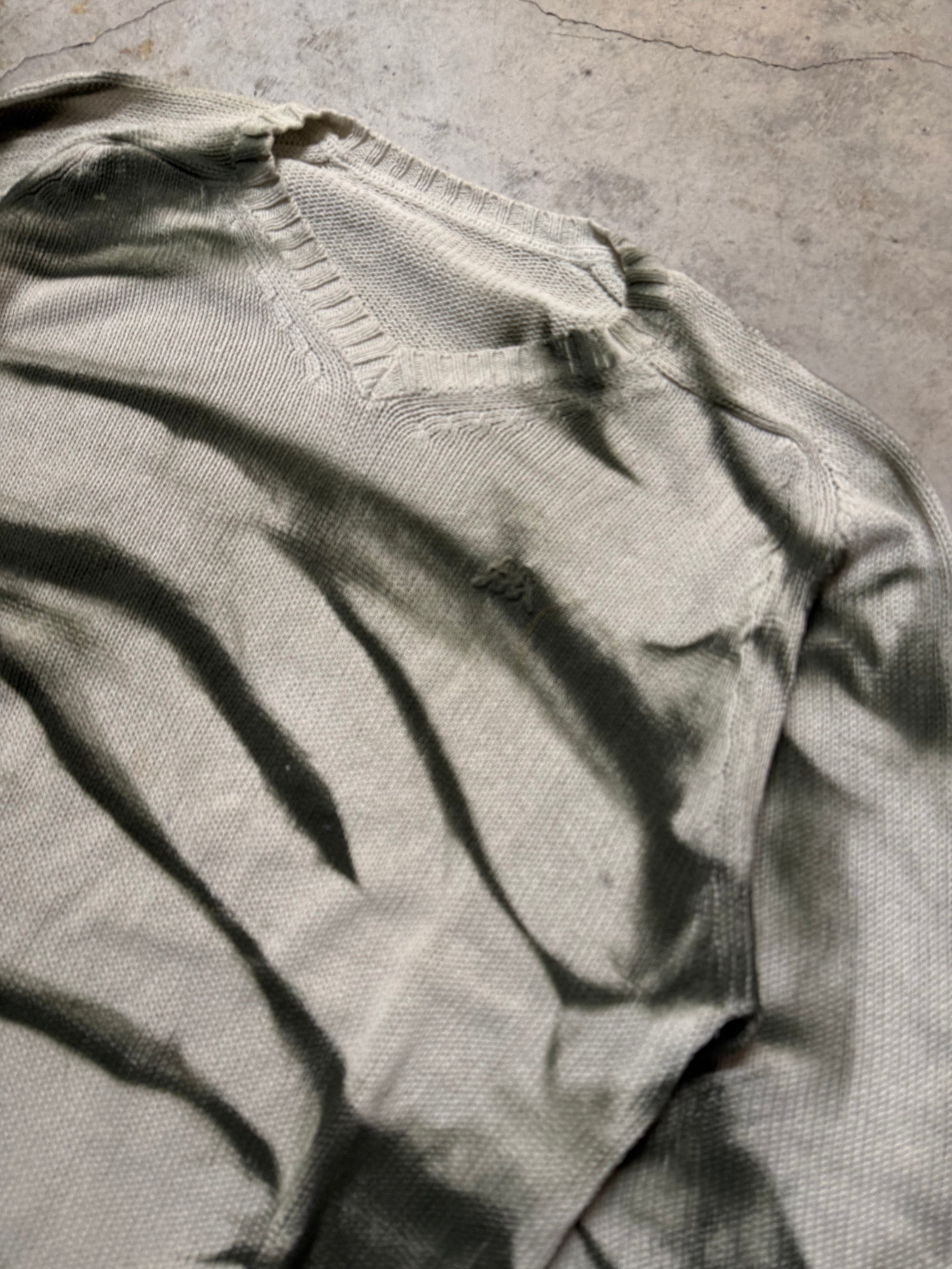 Vintage Knitted Y2k Sweater custom (L)