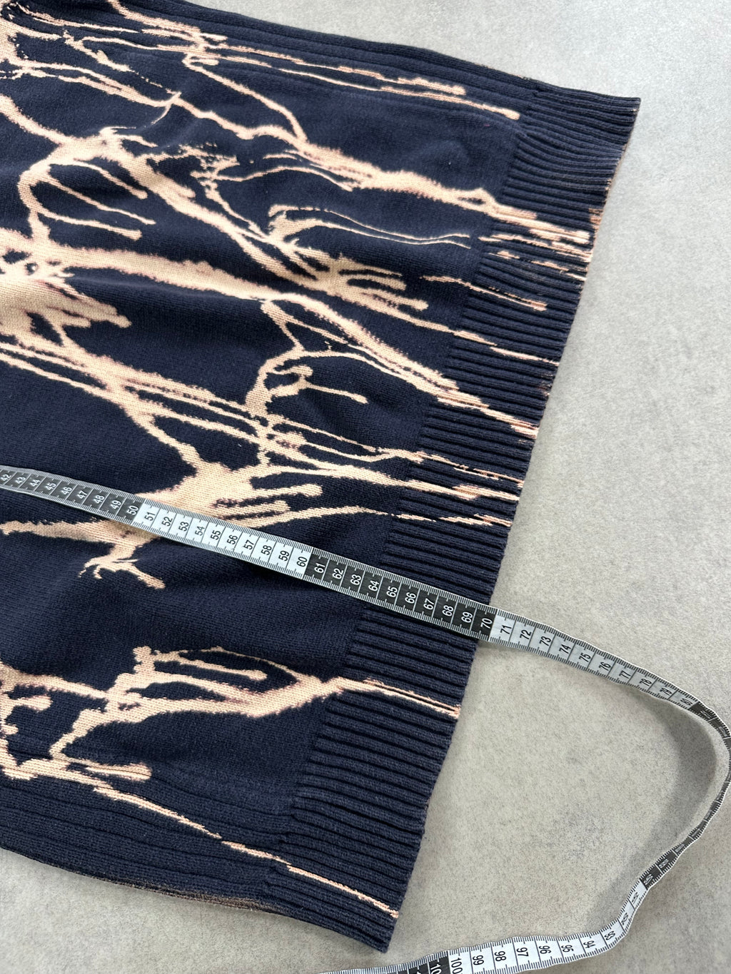 Tommy Hilfiger mid zip knitted sweater custom (L)