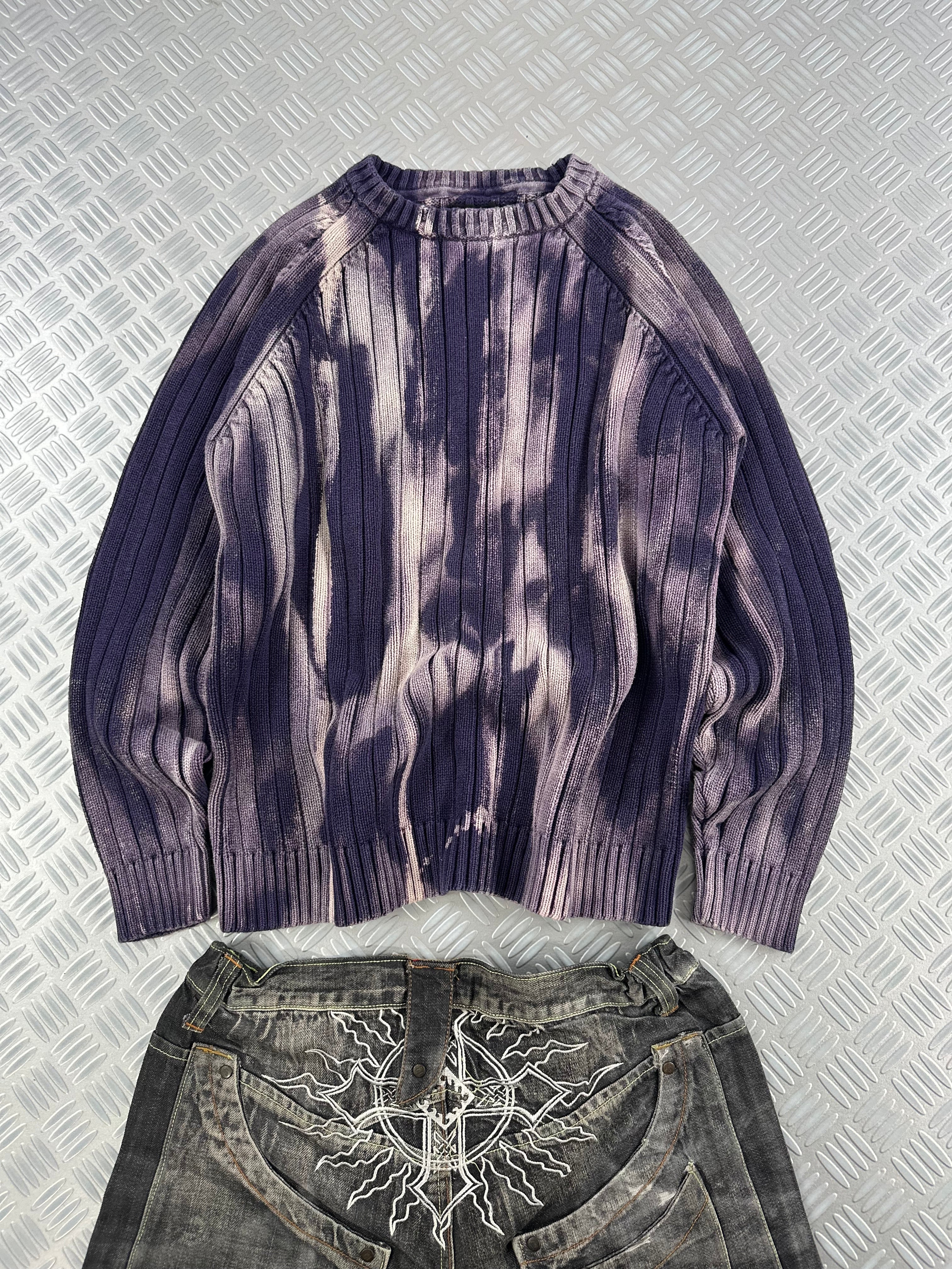 Handmade knitted sweater vintage (L)