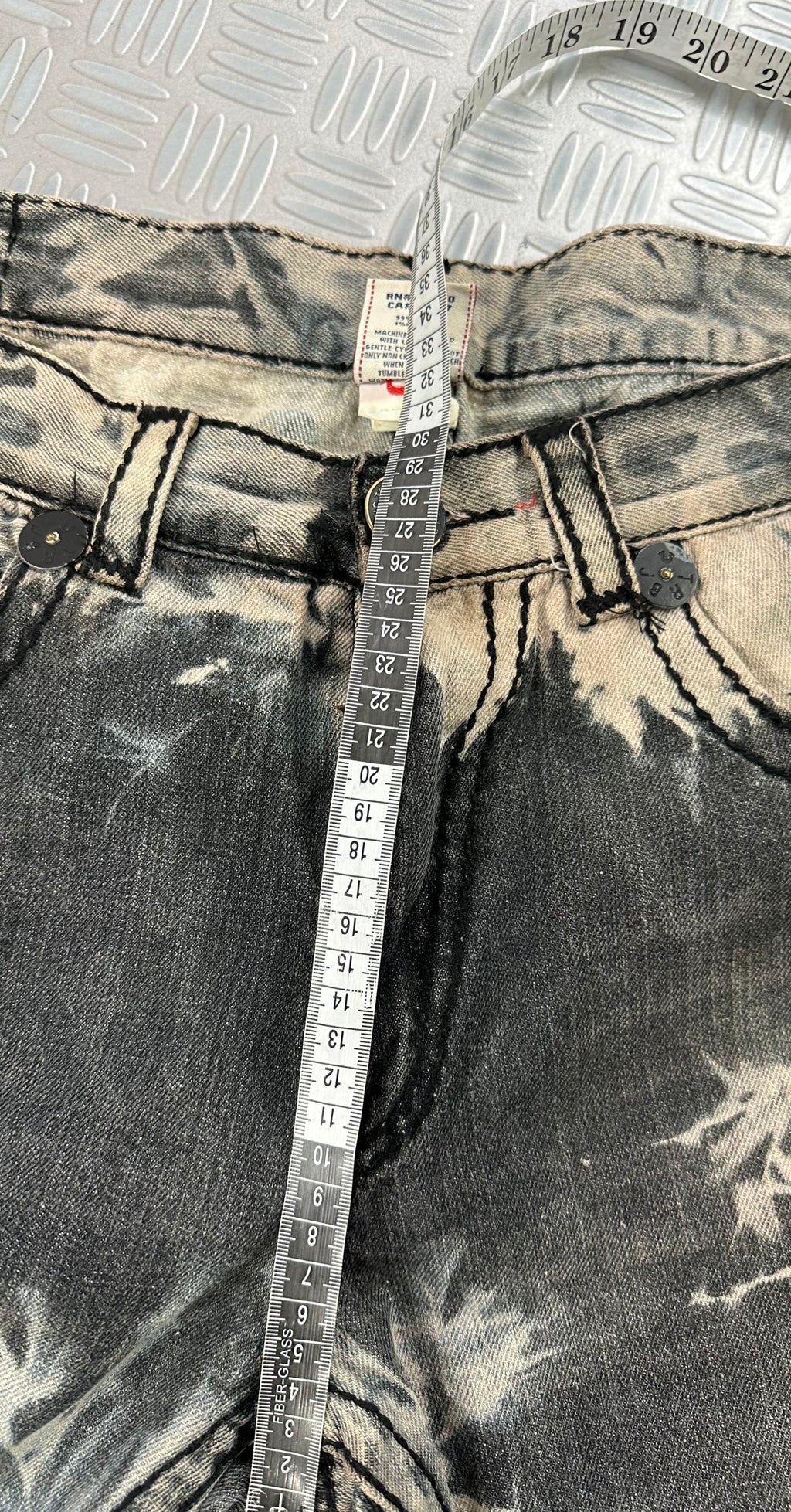 True religion rainbow billy jeans custom acid washed 00’s (XXL)