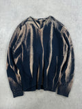 Vintage knitted sweater custom y2k (XL)