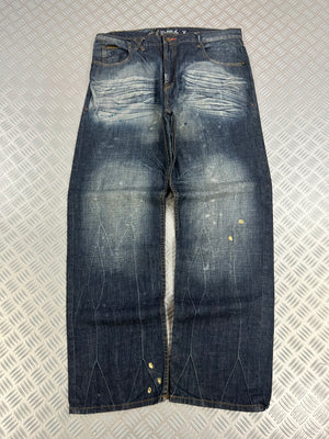 Baggy jeans vintage row denim lrg (XXL)