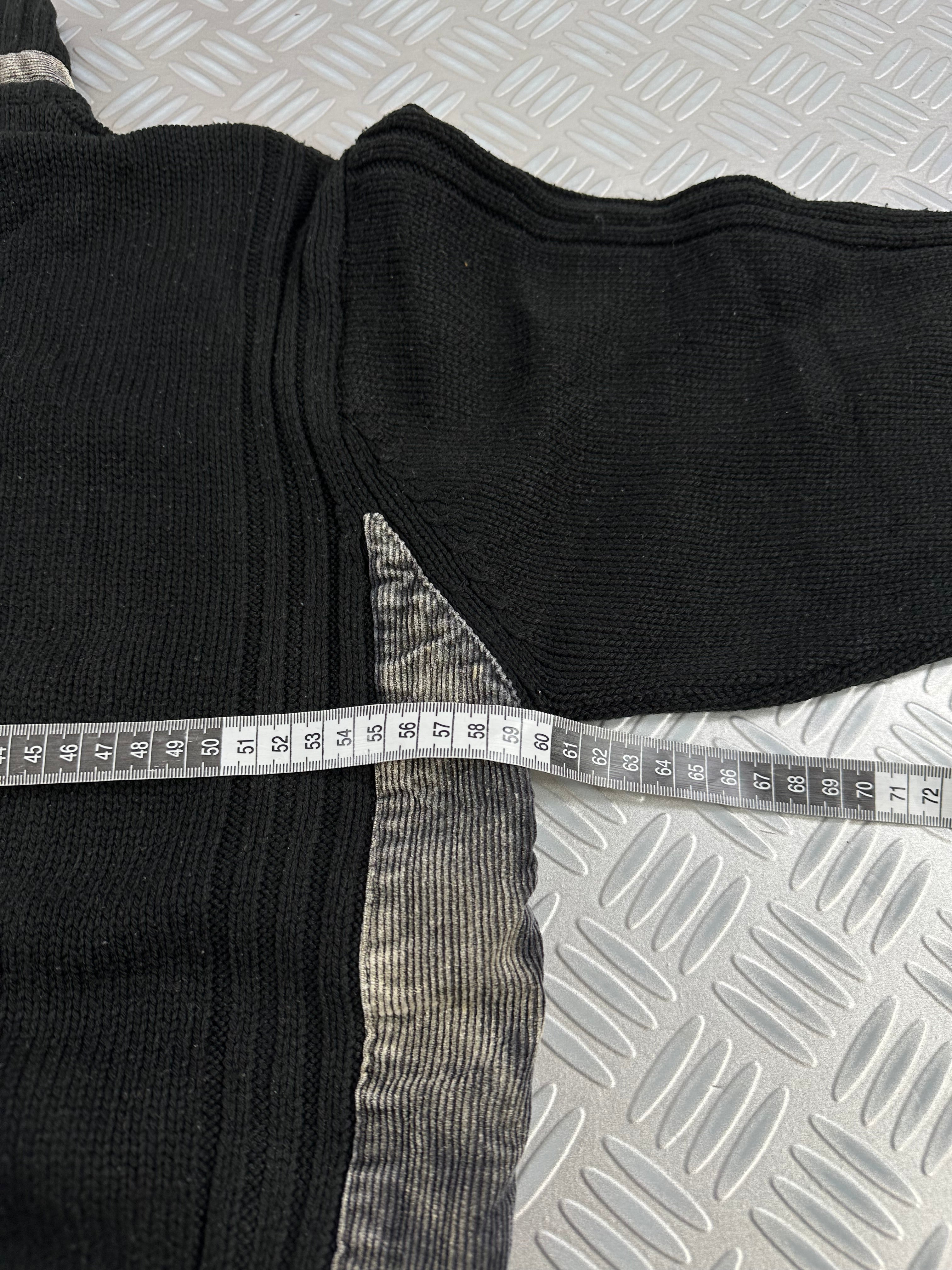 Vintage Knitted Y2k Bleached Sweater (XL)