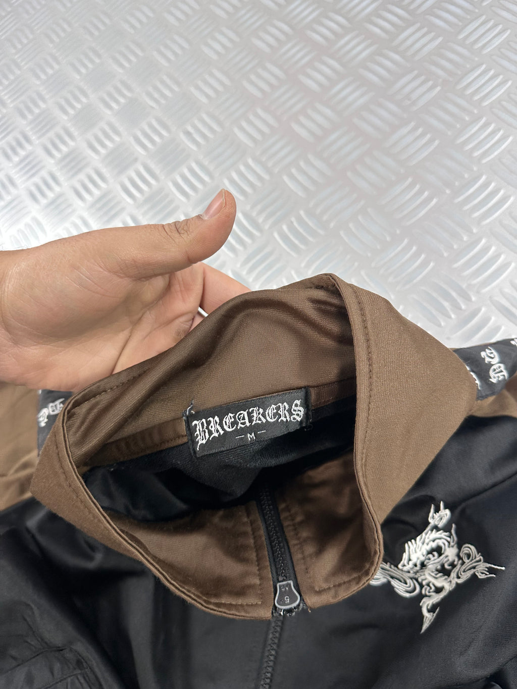 y2k breakers vintage graphic jacket (M)