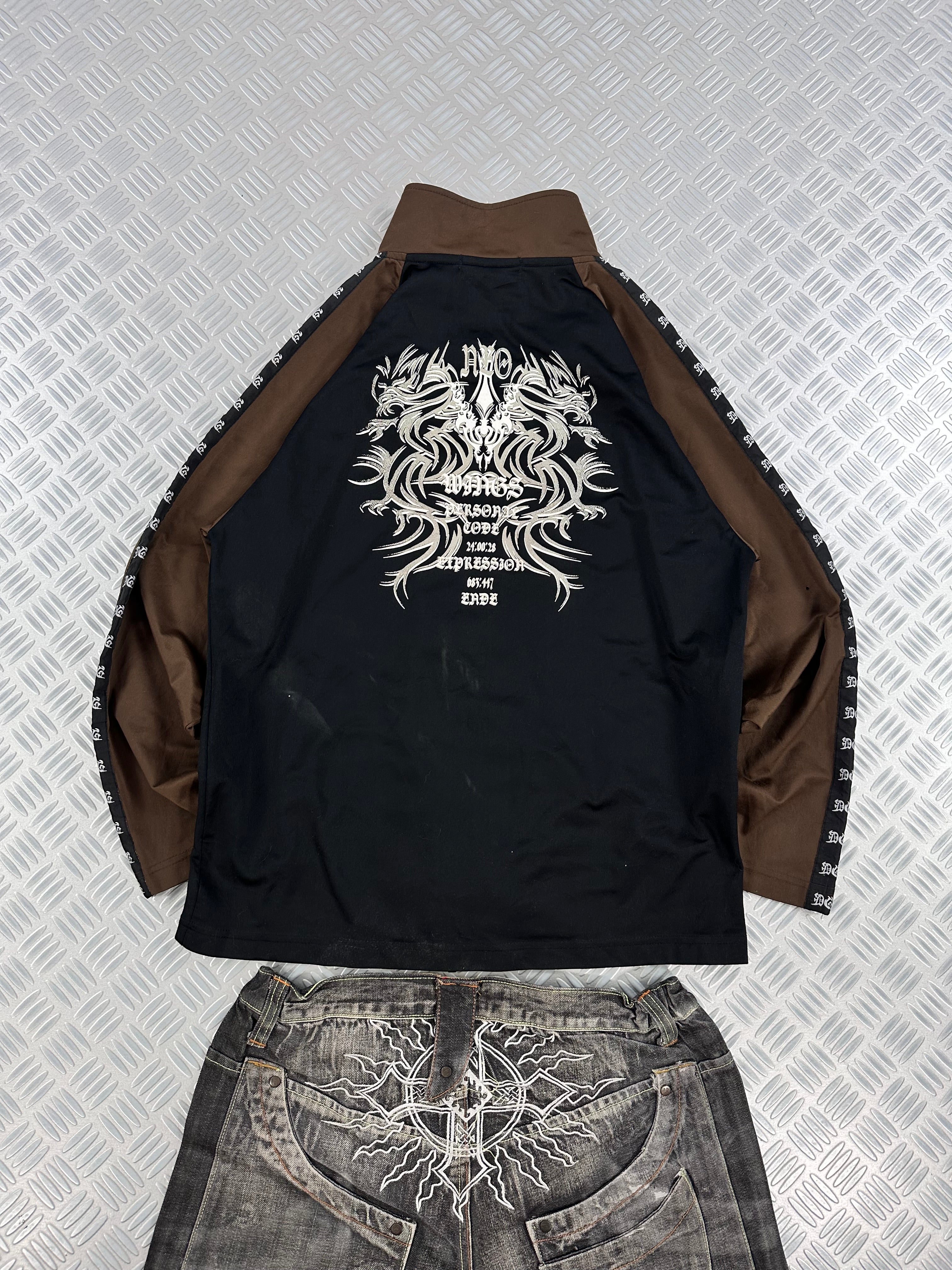 y2k breakers vintage graphic jacket (M)