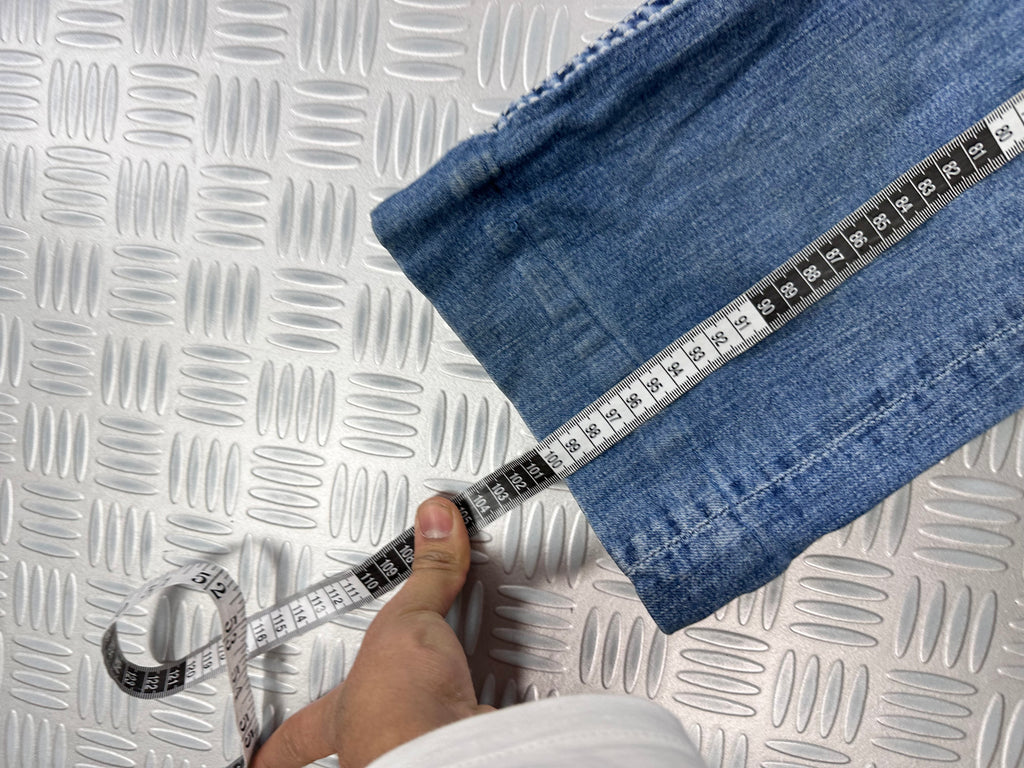Missme flared low rise jeans 2000,s (M)