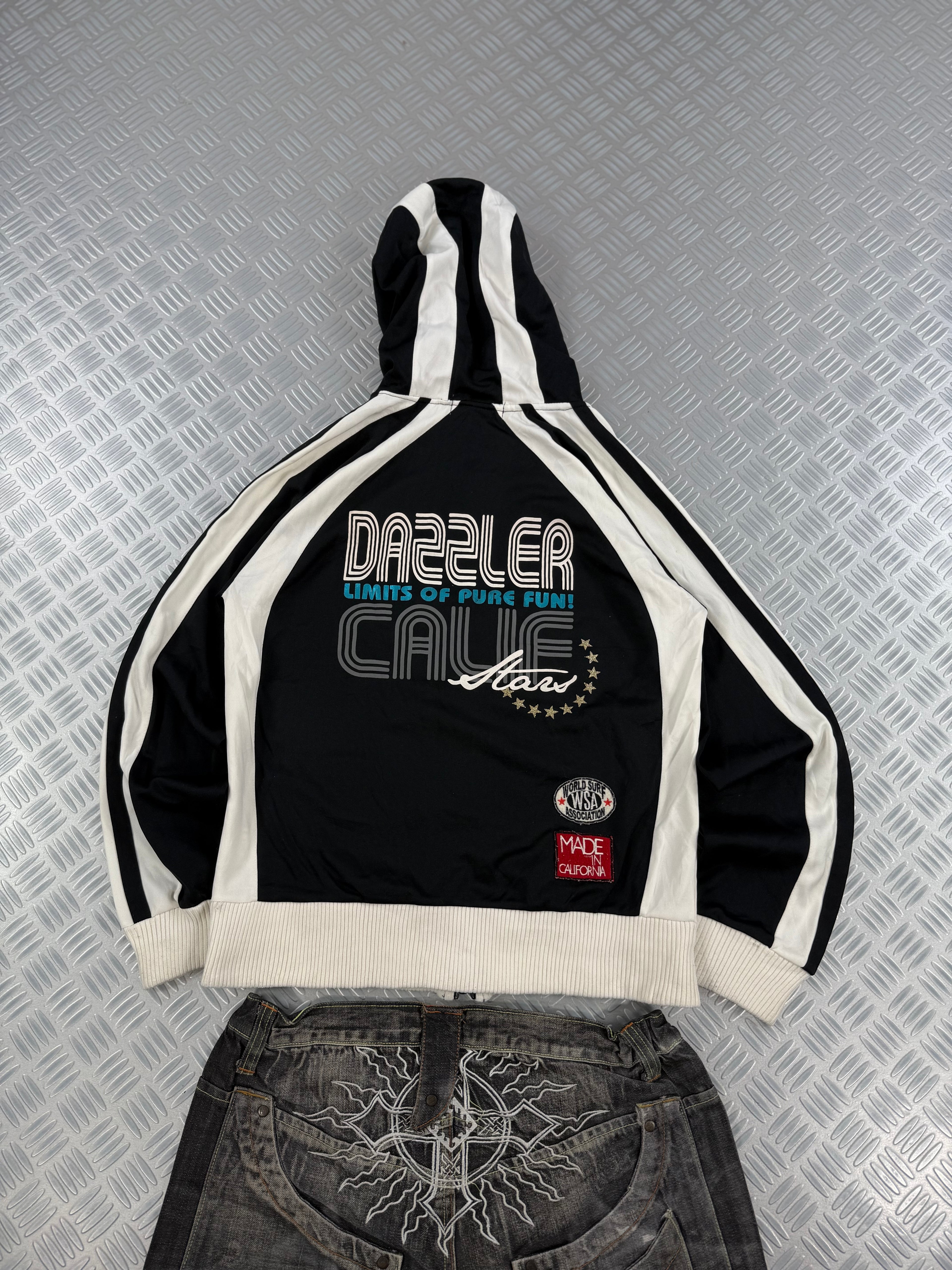 vintage japanese y2k hooded jacket (M)