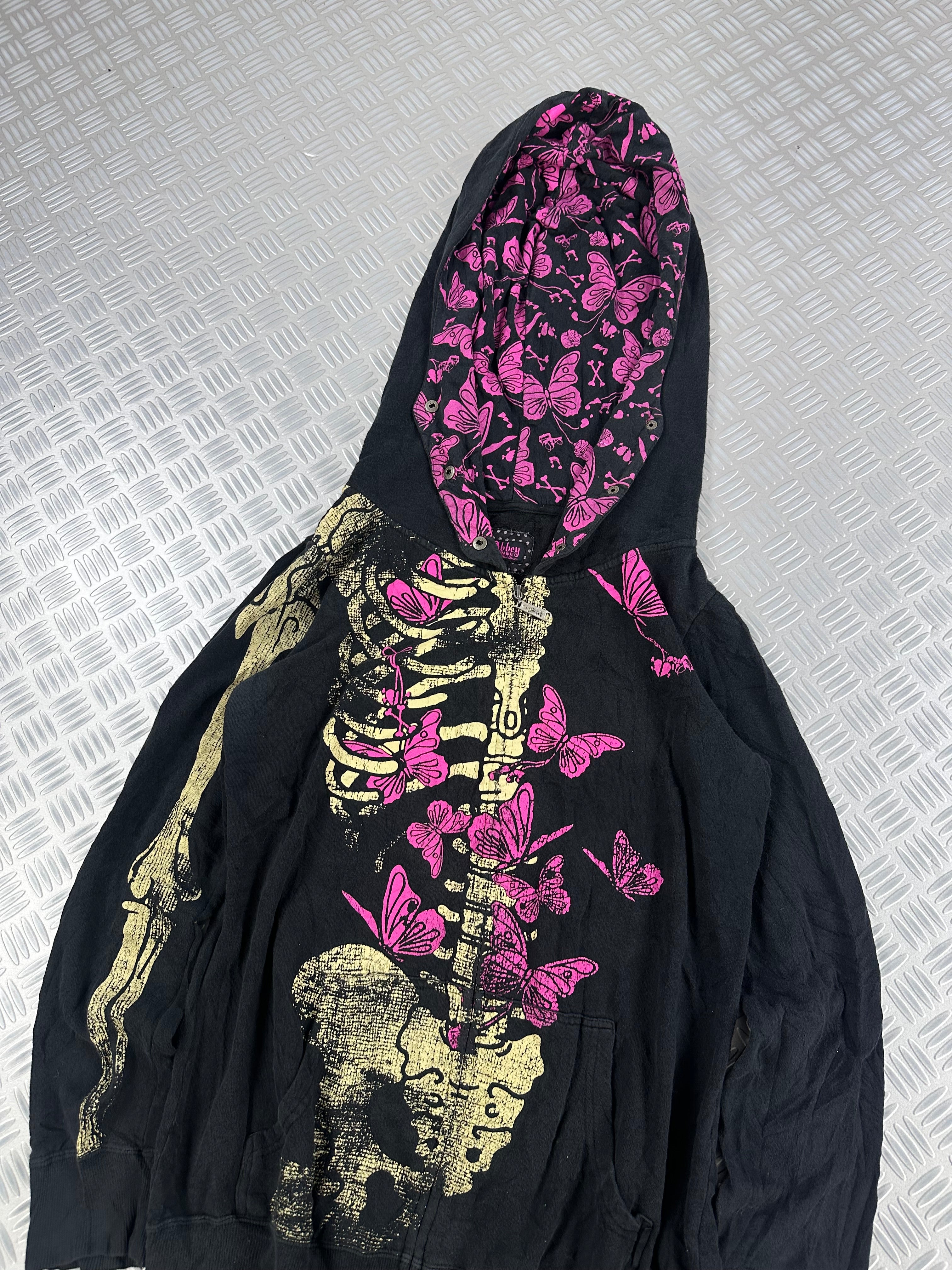 ABBEY DAWN hooded y2k japanese jacket  (XL)